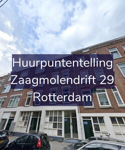 Foto gevel Huurpuntentelling voor Zaagmolendrift 29, Rotterdam