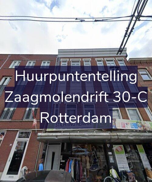 Foto gevel Huurpuntentelling voor Zaagmolendrift 30-C, Rotterdam