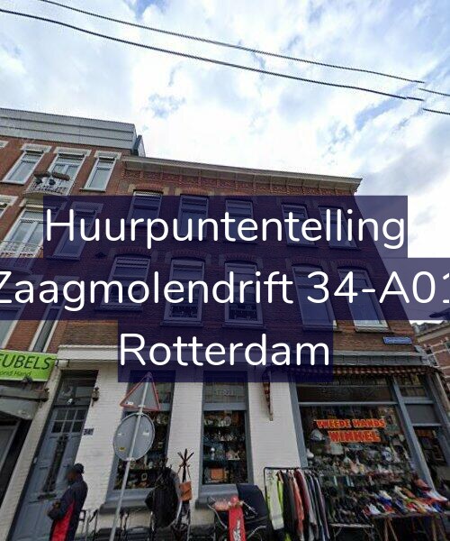 Foto gevel Huurpuntentelling voor Zaagmolendrift 34-A01, Rotterdam
