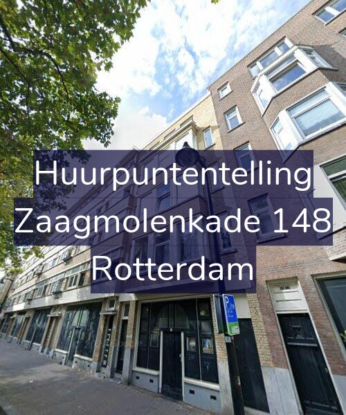 Foto gevel Huurpuntentelling voor Zaagmolenkade 148, Rotterdam