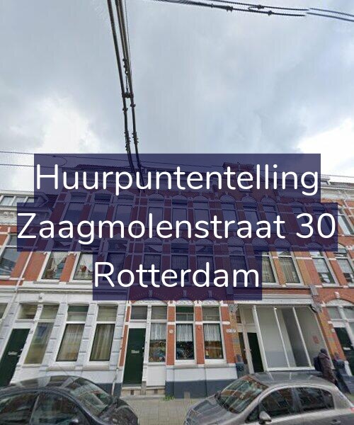 Foto gevel Huurpuntentelling voor Zaagmolenstraat 30, Rotterdam