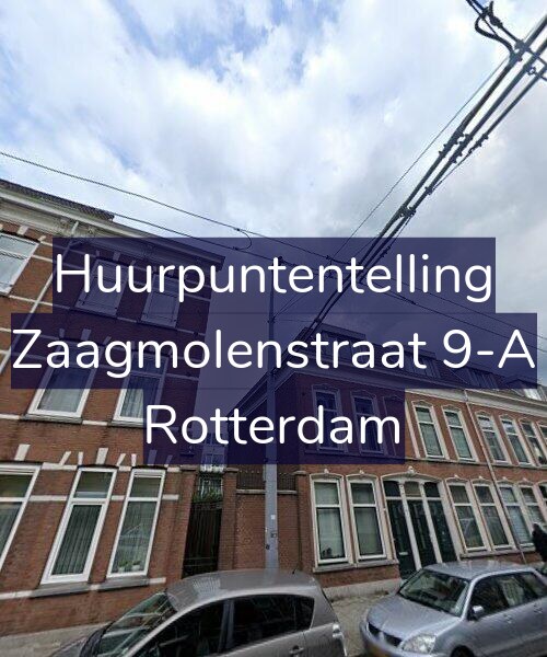 Foto gevel Huurpuntentelling voor Zaagmolenstraat 9-A, Rotterdam