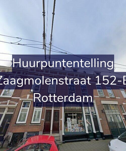 Foto gevel Huurpuntentelling voor Zaagmolenstraat 152-B, Rotterdam