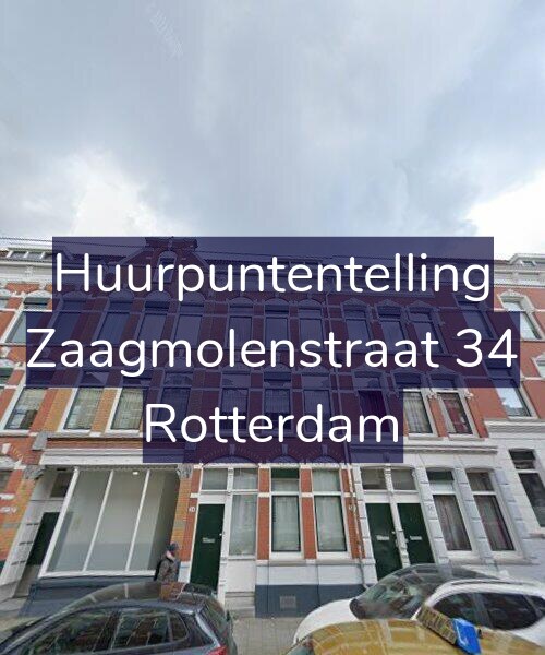 Foto gevel Huurpuntentelling voor Zaagmolenstraat 34, Rotterdam