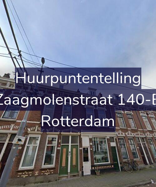 Foto gevel Huurpuntentelling voor Zaagmolenstraat 140-B, Rotterdam