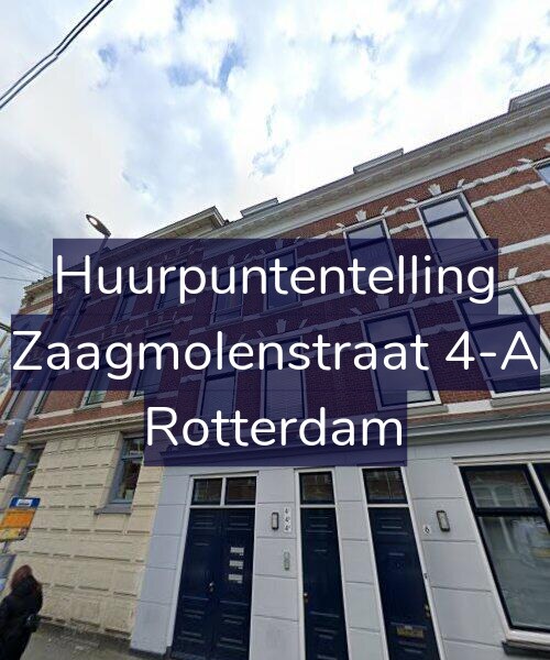 Foto gevel Huurpuntentelling voor Zaagmolenstraat 4-A, Rotterdam