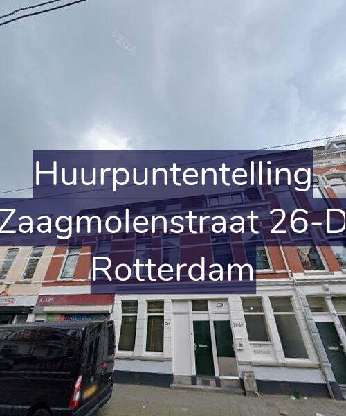 Foto gevel Huurpuntentelling voor Zaagmolenstraat 26-D, Rotterdam