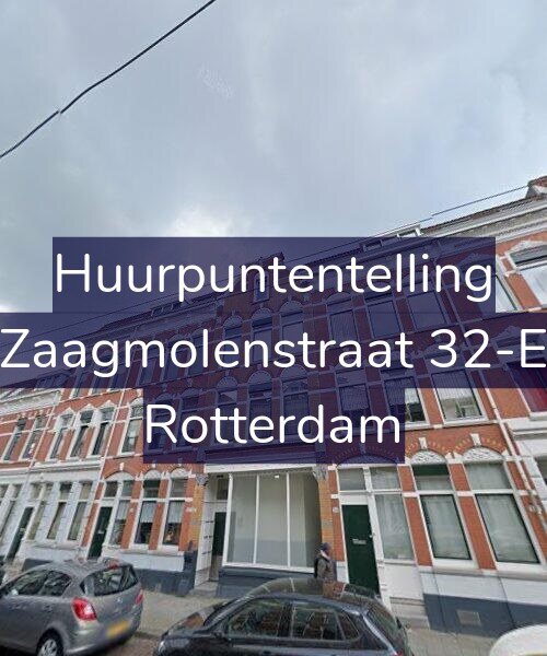Foto gevel Huurpuntentelling voor Zaagmolenstraat 32-E, Rotterdam