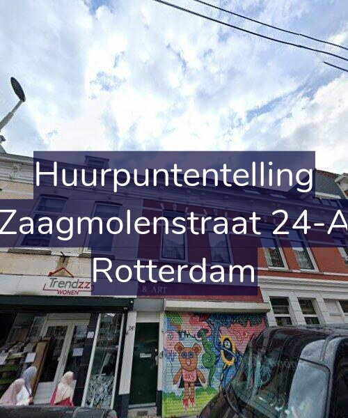 Foto gevel Huurpuntentelling voor Zaagmolenstraat 24-A, Rotterdam