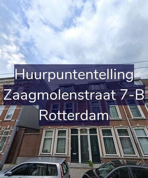 Foto gevel Huurpuntentelling voor Zaagmolenstraat 7-B, Rotterdam