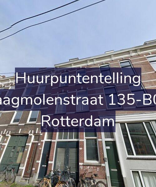 Foto gevel Huurpuntentelling voor Zaagmolenstraat 135-B01, Rotterdam