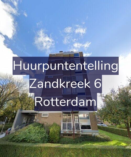 Foto gevel Huurpuntentelling voor Zandkreek 6, Rotterdam