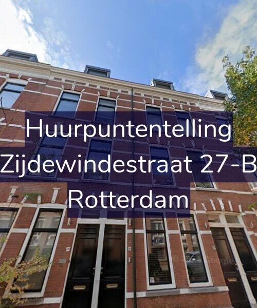 Foto gevel Huurpuntentelling voor Zijdewindestraat 27-B, Rotterdam