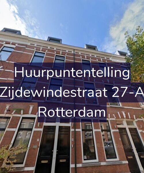 Foto gevel Huurpuntentelling voor Zijdewindestraat 27-A, Rotterdam