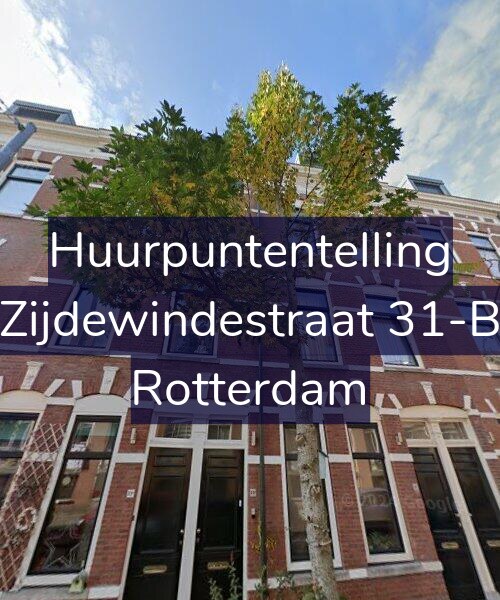 Foto gevel Huurpuntentelling voor Zijdewindestraat 31-B, Rotterdam