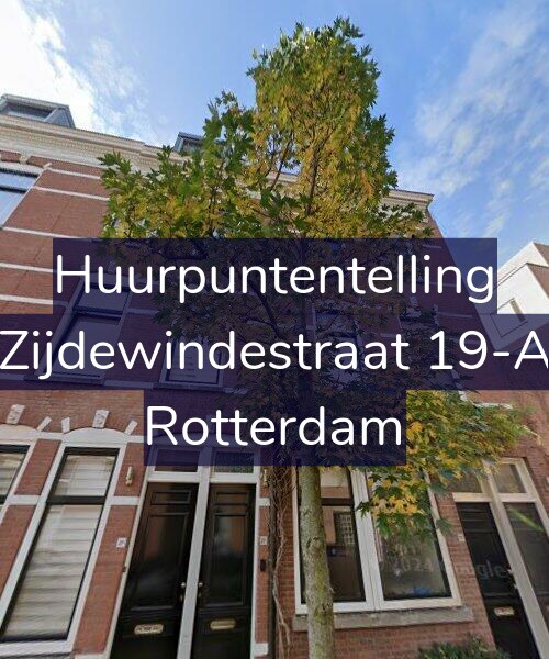 Foto gevel Huurpuntentelling voor Zijdewindestraat 19-A, Rotterdam