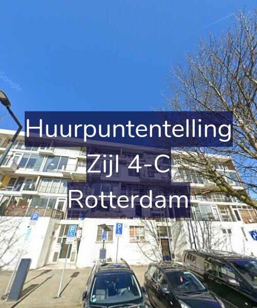 Foto gevel Huurpuntentelling voor Zijl 4-C, Rotterdam