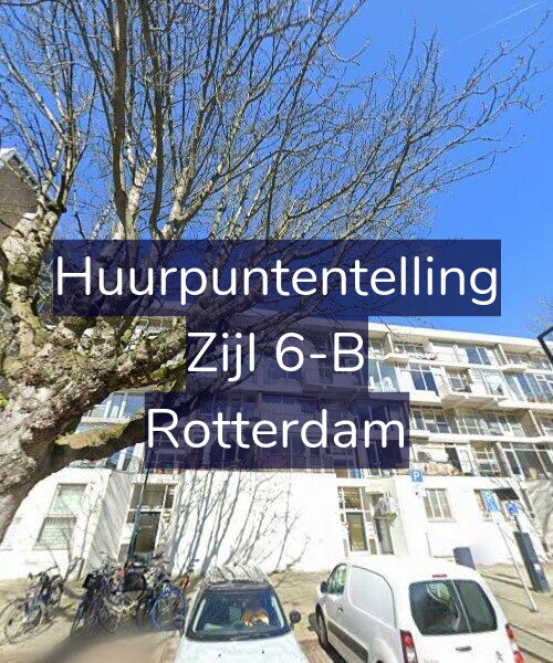 Foto gevel Huurpuntentelling voor Zijl 6-B, Rotterdam