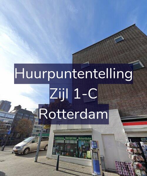 Foto gevel Huurpuntentelling voor Zijl 1-C, Rotterdam