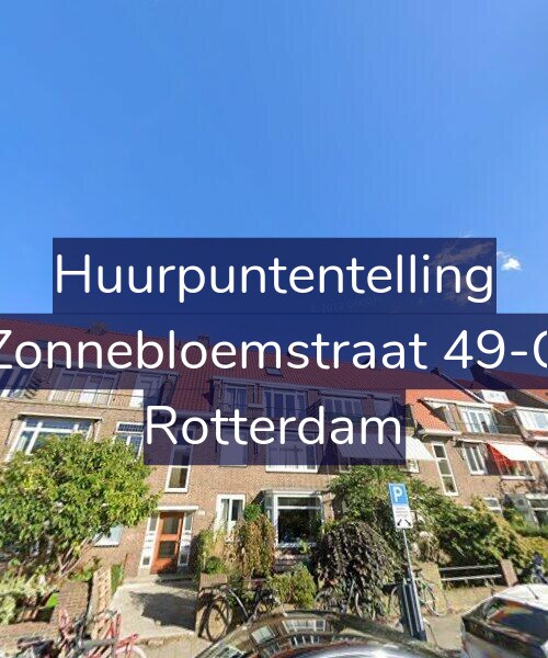 Foto gevel Huurpuntentelling voor Zonnebloemstraat 49-C, Rotterdam