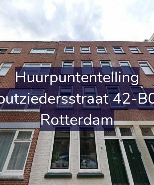 Foto gevel Huurpuntentelling voor Zoutziedersstraat 42-B01, Rotterdam