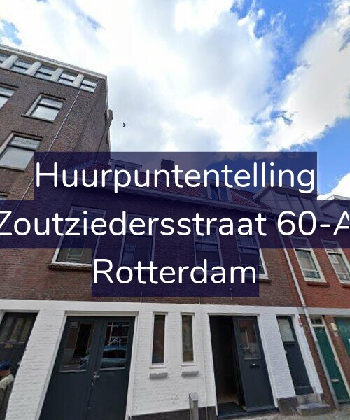 Foto gevel Huurpuntentelling voor Zoutziedersstraat 60-A, Rotterdam