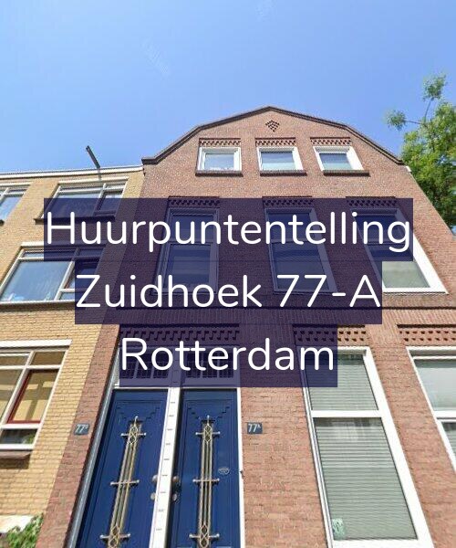 Foto gevel Huurpuntentelling voor Zuidhoek 77-A, Rotterdam