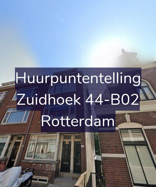 Foto gevel Huurpuntentelling voor Zuidhoek 44-B02, Rotterdam
