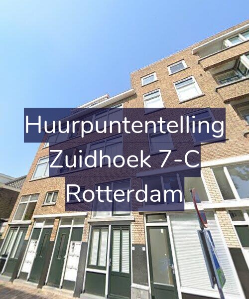 Foto gevel Huurpuntentelling voor Zuidhoek 7-C, Rotterdam
