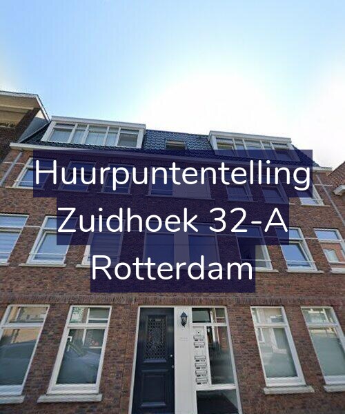 Foto gevel Huurpuntentelling voor Zuidhoek 32-A, Rotterdam