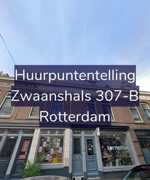 Foto gevel Huurpuntentelling voor Zwaanshals 307-B, Rotterdam