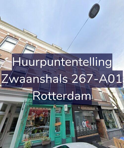 Foto gevel Huurpuntentelling voor Zwaanshals 267-A01, Rotterdam