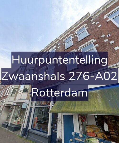 Foto gevel Huurpuntentelling voor Zwaanshals 276-A02, Rotterdam