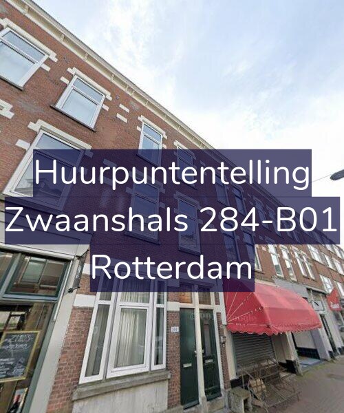 Foto gevel Huurpuntentelling voor Zwaanshals 284-B01, Rotterdam