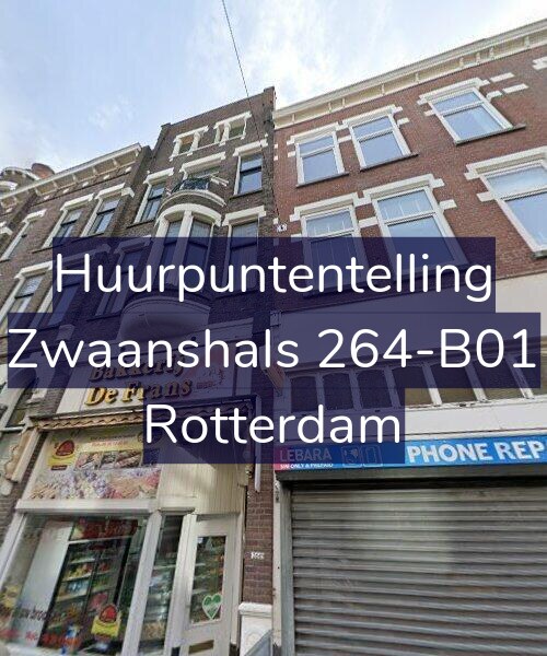 Foto gevel Huurpuntentelling voor Zwaanshals 264-B01, Rotterdam