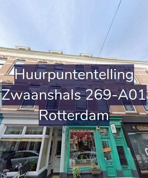 Foto gevel Huurpuntentelling voor Zwaanshals 269-A01, Rotterdam