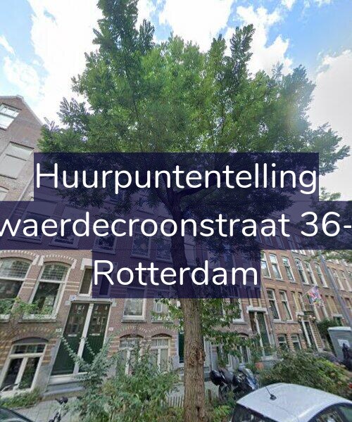 Foto gevel Huurpuntentelling voor Zwaerdecroonstraat 36-A, Rotterdam