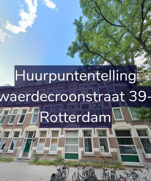 Foto gevel Huurpuntentelling voor Zwaerdecroonstraat 39-B, Rotterdam