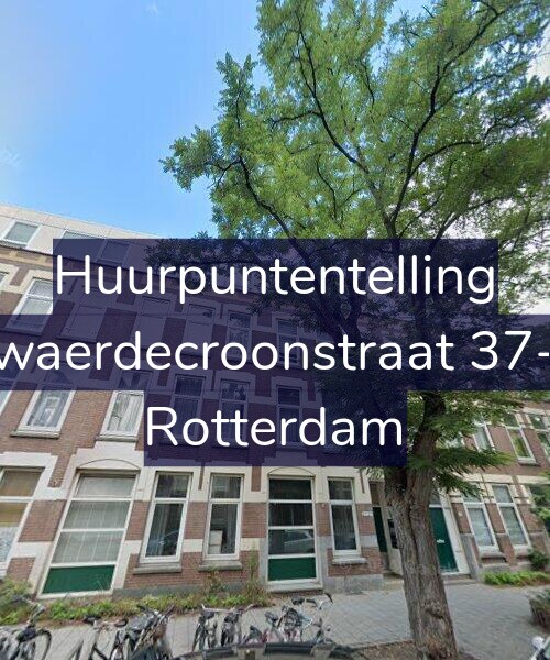 Foto gevel Huurpuntentelling voor Zwaerdecroonstraat 37-B, Rotterdam