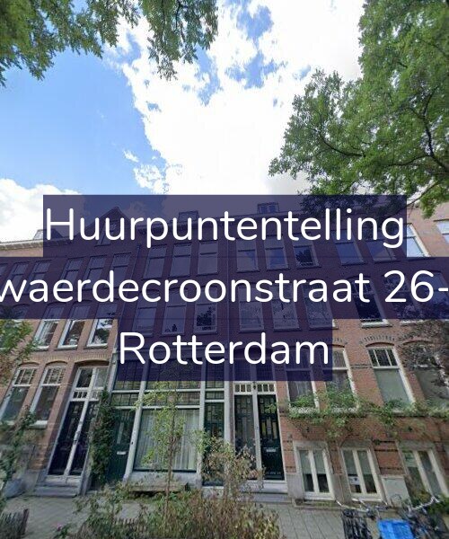 Foto gevel Huurpuntentelling voor Zwaerdecroonstraat 26-A, Rotterdam