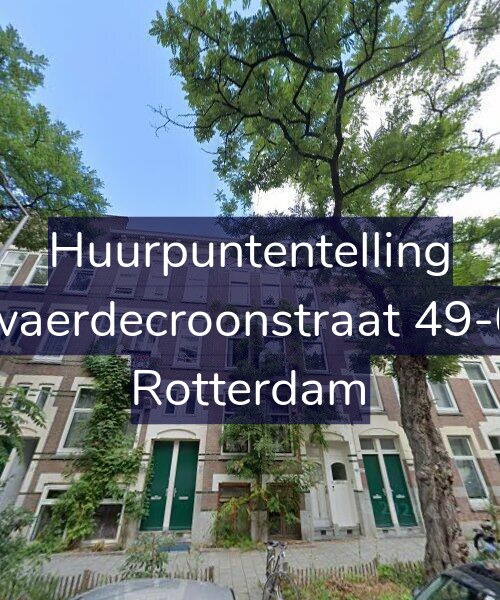 Foto gevel Huurpuntentelling voor Zwaerdecroonstraat 49-A01, Rotterdam