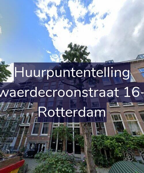 Foto gevel Huurpuntentelling voor Zwaerdecroonstraat 16-B, Rotterdam