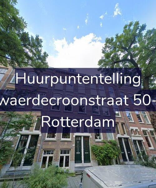 Foto gevel Huurpuntentelling voor Zwaerdecroonstraat 50-A, Rotterdam