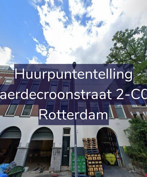 Foto gevel Huurpuntentelling voor Zwaerdecroonstraat 2-C01A, Rotterdam