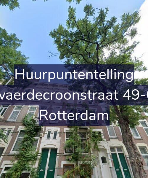 Foto gevel Huurpuntentelling voor Zwaerdecroonstraat 49-A02, Rotterdam