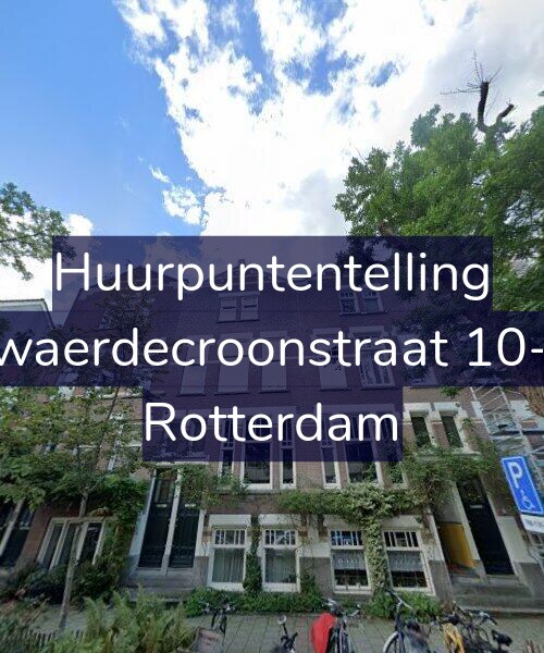 Foto gevel Huurpuntentelling voor Zwaerdecroonstraat 10-A, Rotterdam