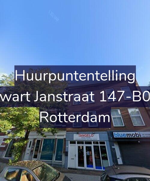Foto gevel Huurpuntentelling voor Zwart Janstraat 147-B02, Rotterdam
