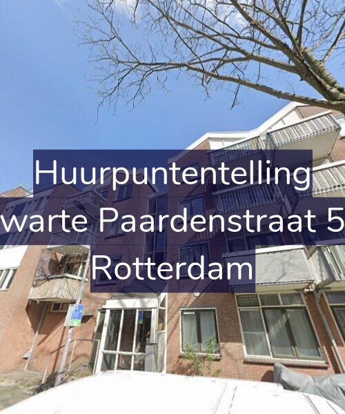 Foto gevel Huurpuntentelling voor Zwarte Paardenstraat 58, Rotterdam