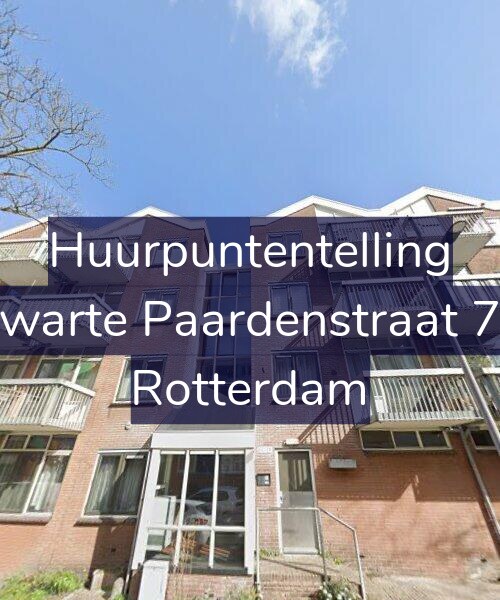 Foto gevel Huurpuntentelling voor Zwarte Paardenstraat 70, Rotterdam