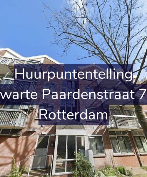 Foto gevel Huurpuntentelling voor Zwarte Paardenstraat 78, Rotterdam
